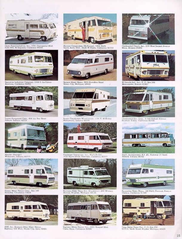 1974 Chevrolet Recreational Vehicles Brochure Page 5
